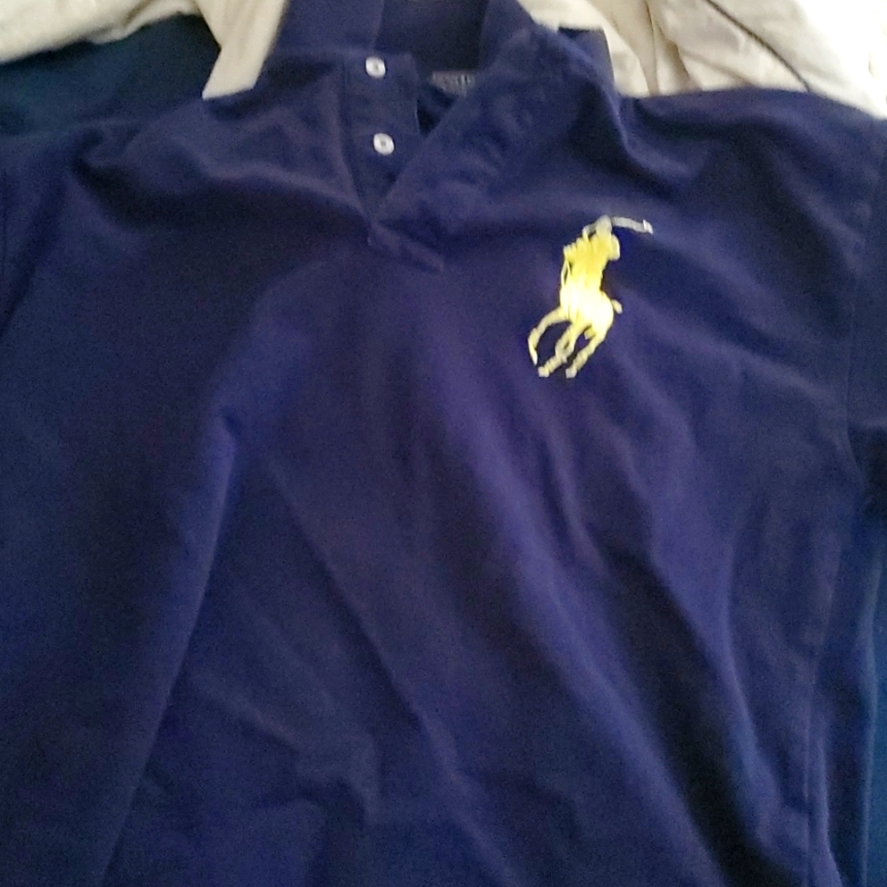 Lot of 3 Ralph Lauren big pony polos L